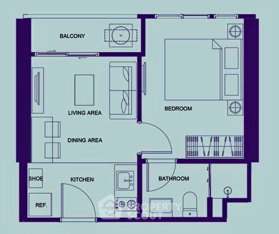 picture 1-BR Condo In XT Ekkamai, Near BTS Thong Lor (30 Sqm) (ID 3049194) - 10/10