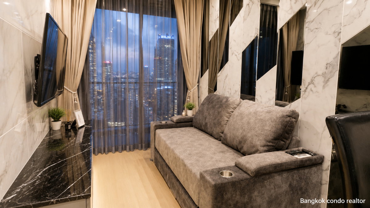 รูป 🍀🍀🍀 Prime Condo Location 🚆 For Rent 📍แอชตัน อโศก🔥🔥 (Line:@rent2022) ทำเลดีพร้อมเข้าอยู่🛜WIFI Free✨A06204 - รูปที่ 4/11