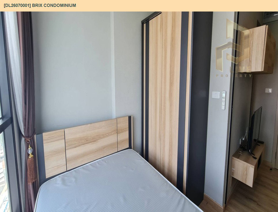 รูป DL26070001 ให้เช่าคอนโด บริกซ์ คอนโดมิเนียม (Brix Condominium) ใกล้ BTS สิรินธร พร้อมเข้าอยู่ โทรด่วน 0653619502 LineID @952jdxxk - รูปที่ 4/7
