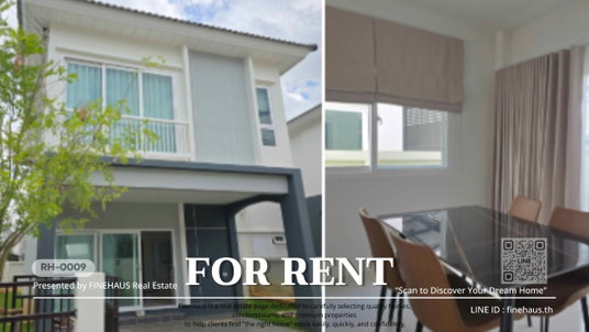 รูปภาพ Supalai Bella Mae Rim, a two-story house with a pleasant, quiet, and safe atmosphere. Ideal for families and expats and near the city. (RH-9)