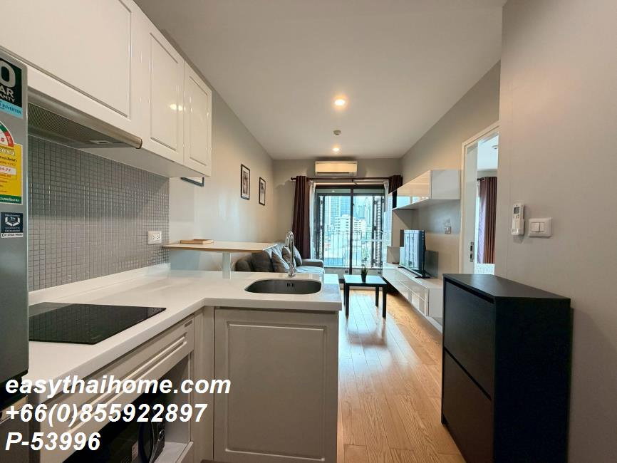 รูป P-53996 | ปล่อยเช่า คอนโดเลต ดเวล สุขุมวิท 26🔥✨ คอนโด 1 ห้องนอน วิวเมือง เฟอร์ครบ พร้อมเครื่องซักผ้า ใกล้ BTS พร้อมพงษ์ พร้อมเข้าอยู่! ✨ - รูปที่ 3/7