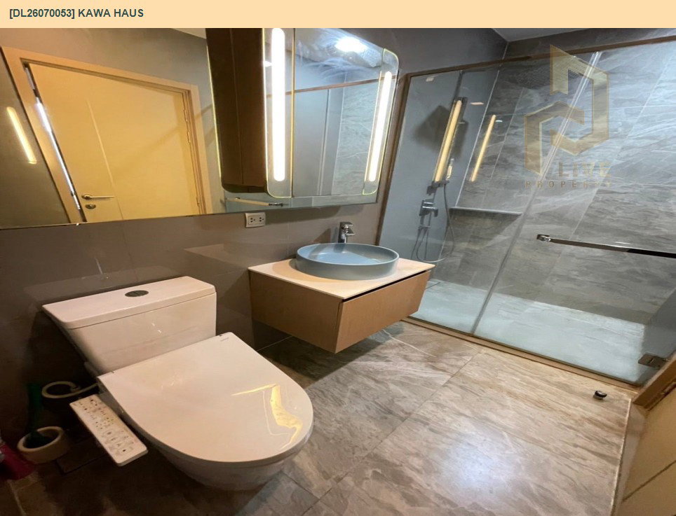 รูป DL26070053 ให้เช่าคอนโด คาวะ เฮาส์ (KAWA HAUS) ใกล้ BTS อ่อนนุช พร้อมเข้าอยู่ โทรด่วน 0614453194 LineID @952jdxxk - รูปที่ 5/5