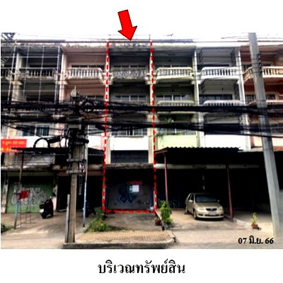 Shophouses for sale Muang Nonthaburi Nonthaburi : FOR SALE  COMMERCIAL BUILDING PROPERTY  7458000 BAHT.