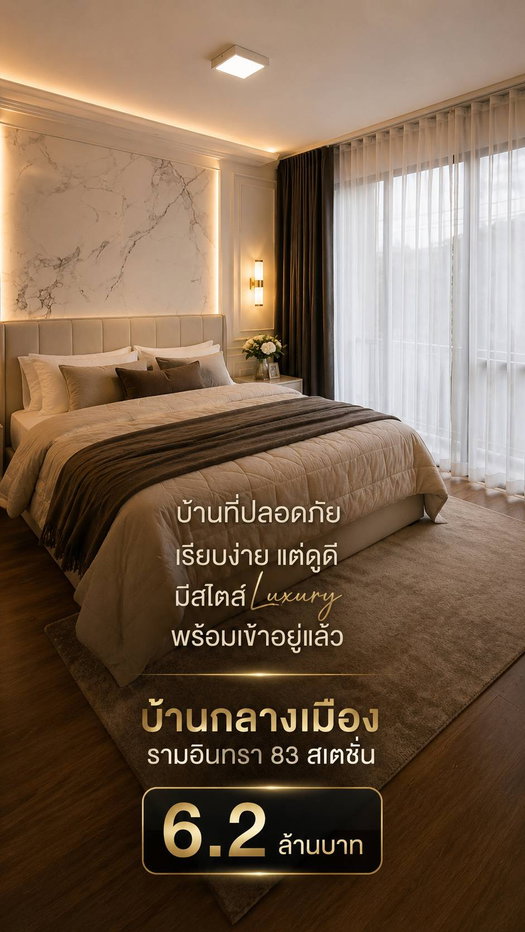 รูป บ้านกลางเมือง รามอินทรา 83 สเตชั่น  LUXURY BUILT-IN พร้อมเข้าอยู่  ตกแต่งครบทั้งหลัง พร้อมอยู่ตั้งแต่วันแรก - รูปที่ 17/19
