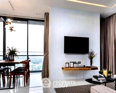 Condos for sale : 2-BR Condo At The Bangkok Sathorn, 100m To BTS Surasak 📍 High-Floor 24th (104 Sqm) (ID 3044746)