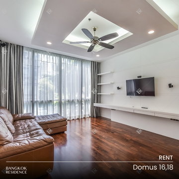 เช่าคอนโด 🌇  Domus 16 ห้อง2นอน 135ตร.ม. 95k ✨ Brandnew Renovated  ใกล้ BTS อโศก 