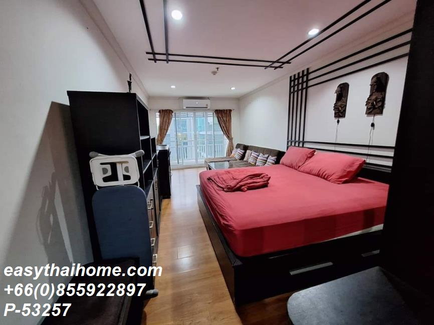 รูป P-53257 | ปล่อยเช่า Grand Park View Asoke 🔥✨ คอนโดสตูดิโอ ชั้นสูง วิวเมือง เฟอร์ครบ พร้อมเครื่องซักผ้า ใจกลางอโศก - รูปที่ 4/8
