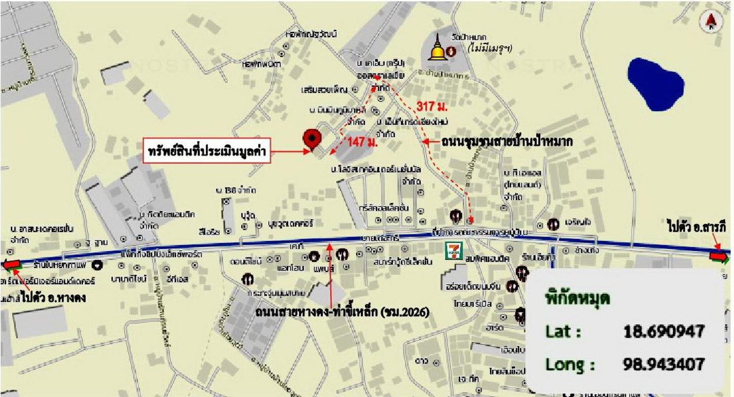 รูป บ้านเดี่ยว 457 ตร.วา หางดง เชียงใหม่ 3M - รูปที่ 17/18