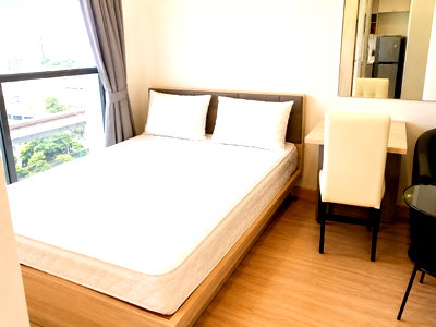 คอนโดให้เช่า : เช่า Studio ห้องนอน 1 ห้องน้ำ ไอดีโอ โมบิ สุขุมวิท (สุขุมวิท 81) | Ideo Mobi Sukhumvit 81