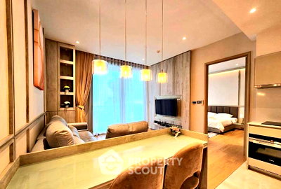 Condos for rent : 1-BR 60 Sqm At Magnolias Waterfront Residences, 11th Floor, BTS Saphan Taksin (ID 3035890)