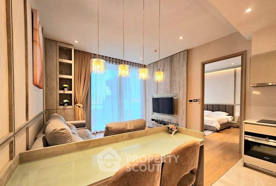 รูป คอนโดให้เช่า 1 ห้องนอน 60 ตร.ม. Magnolias Waterfront Residences ชั้น 11 ใกล้ BTS สะพานตากสิน (ID 3035890) - รูปที่ 1/6