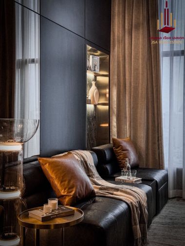 1-bed condo for rent, 41 sqm, Life Rama 4 - Asoke