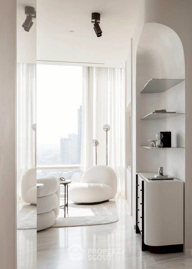 รูป คอนโด 2 ห้องนอน Four Seasons Private Residences Bangkok ชั้น 24 ใกล้ BTS สะพานตากสิน (ID 2676057) - รูปที่ 5/7