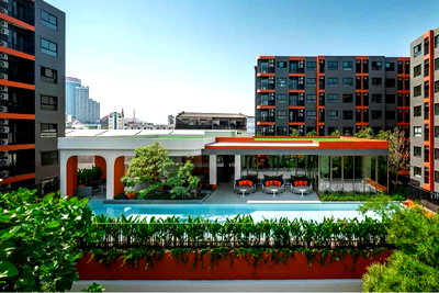 Condos for rent 62 BLOCS Market : Condo for rent at The Base Downtown Khon Kaen.