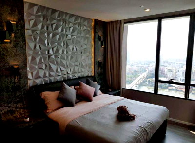 Condos for rent : For Rent 333 RIVERSIDE Fully Furnished (Near MRT Bangpo)