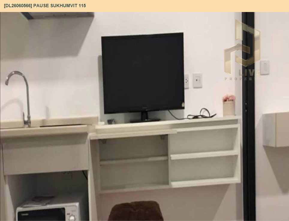 รูป DL26060566 ให้เช่าคอนโด พอส สุขุมวิท 115 (Pause Sukhumvit 115) ใกล้ BTS ปู่เจ้า พร้อมเข้าอยู่ โทรด่วน 0653619502 LineID @952jdxxk - รูปที่ 6/10