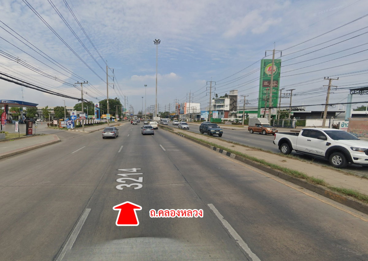 รูป ขายที่ดิน ถนนคลองเก้า คลองระพีพัฒน์ หนองเสือ ปทุมธานี - รูปที่ 4/16