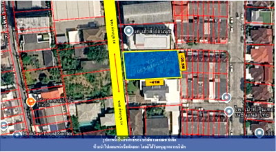 ที่ดิน โรงเรียนเซนต์แอนดรูส์อินเตอร์เนชันแนล กรุงเทพ : ขายที่ดิน ซอย อ่อนนุช 14 แขวงสวนหลวง เขตสวนหลวง ทิศตะวันตก  เนื้อที่  209 ตารางวา