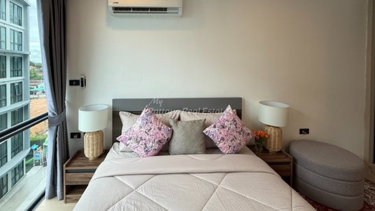 🛏️ 1 ห้องนอน - 🛁 1 ห้องน้ำ - 🏙️ Sea View - 🌏 ชื่อชาวต่างชาติ - 🏢 Sea Zen Condominium Bang Saray - รหัส: SZEN19