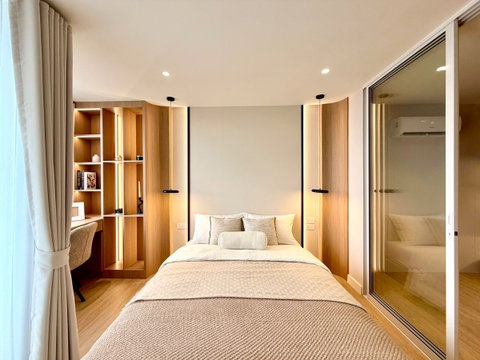 ขาย บุญมาศ แมนชั่น ห้องรีโนเวทใหม่ ย่านนิมมาน ตกแต่งสวย  (ID:1328CS)