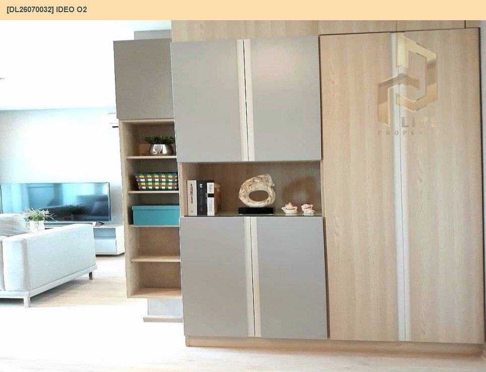 รูป DL26070032 ให้เช่าคอนโด ไอดีโอ โอทู (IDEO O2) ใกล้ BTS บางนา พร้อมเข้าอยู่ โทรด่วน 0653619502 LineID @952jdxxk - รูปที่ 7/13