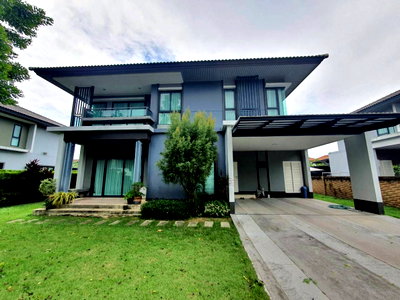 บ้านเดี่ยว โรงเรียนนวมินทราชินูทิศ เบญจมราชาลัย : ขายถูกบ้านเดี่ยว ฮาบิเทีย ยาร์ด รามอินทรา ใกล้แฟชั่นไอส์แลนด์ กรุงเทพ 110 ตรว  4 นอน 3 น้ำ