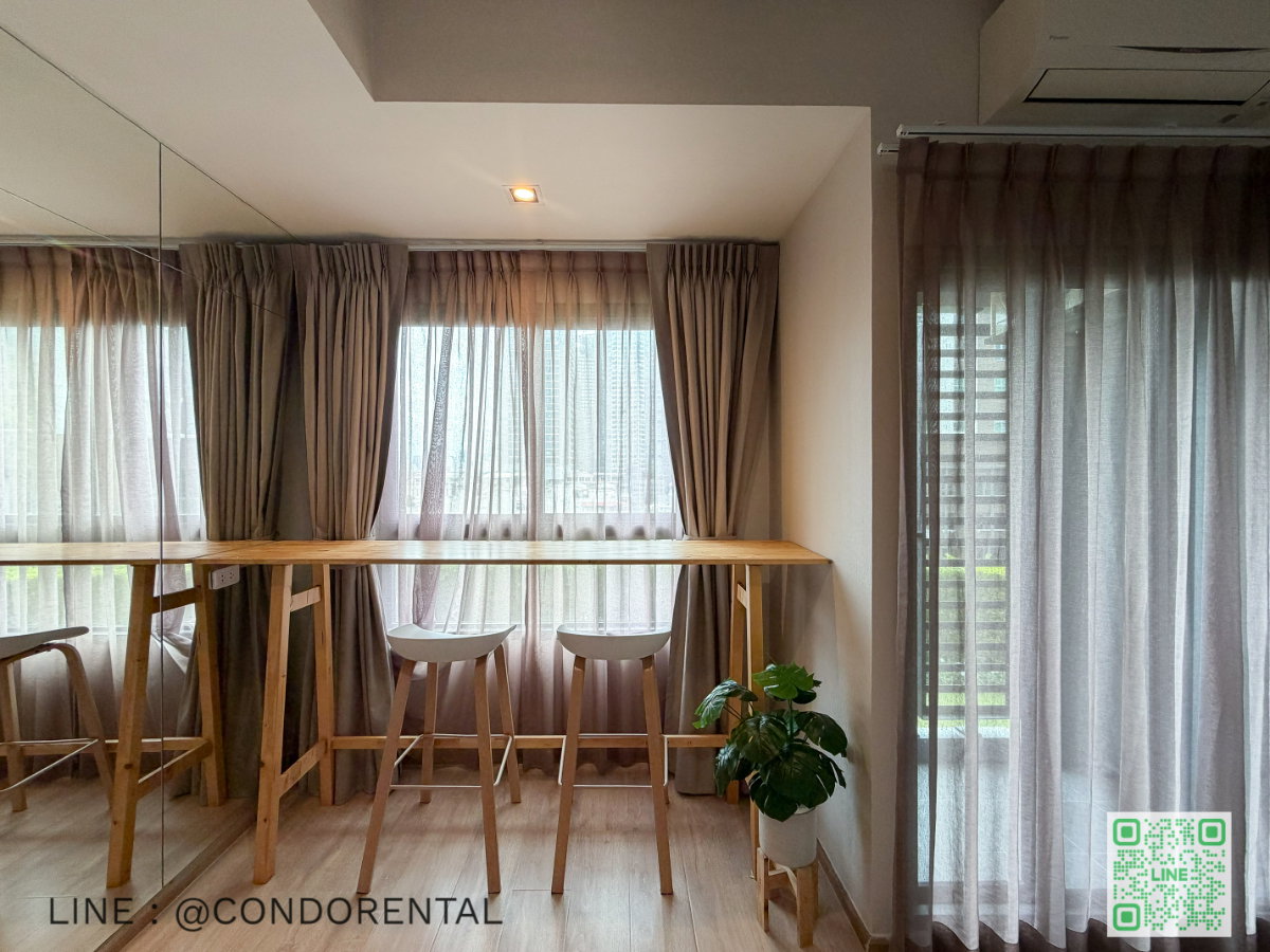 รูป IDEO Rama 9 - Asoke ห้องสวย ราคาดี สอบถามเพิ่มเติมได้ที่ Line @condorental - รูปที่ 5/16