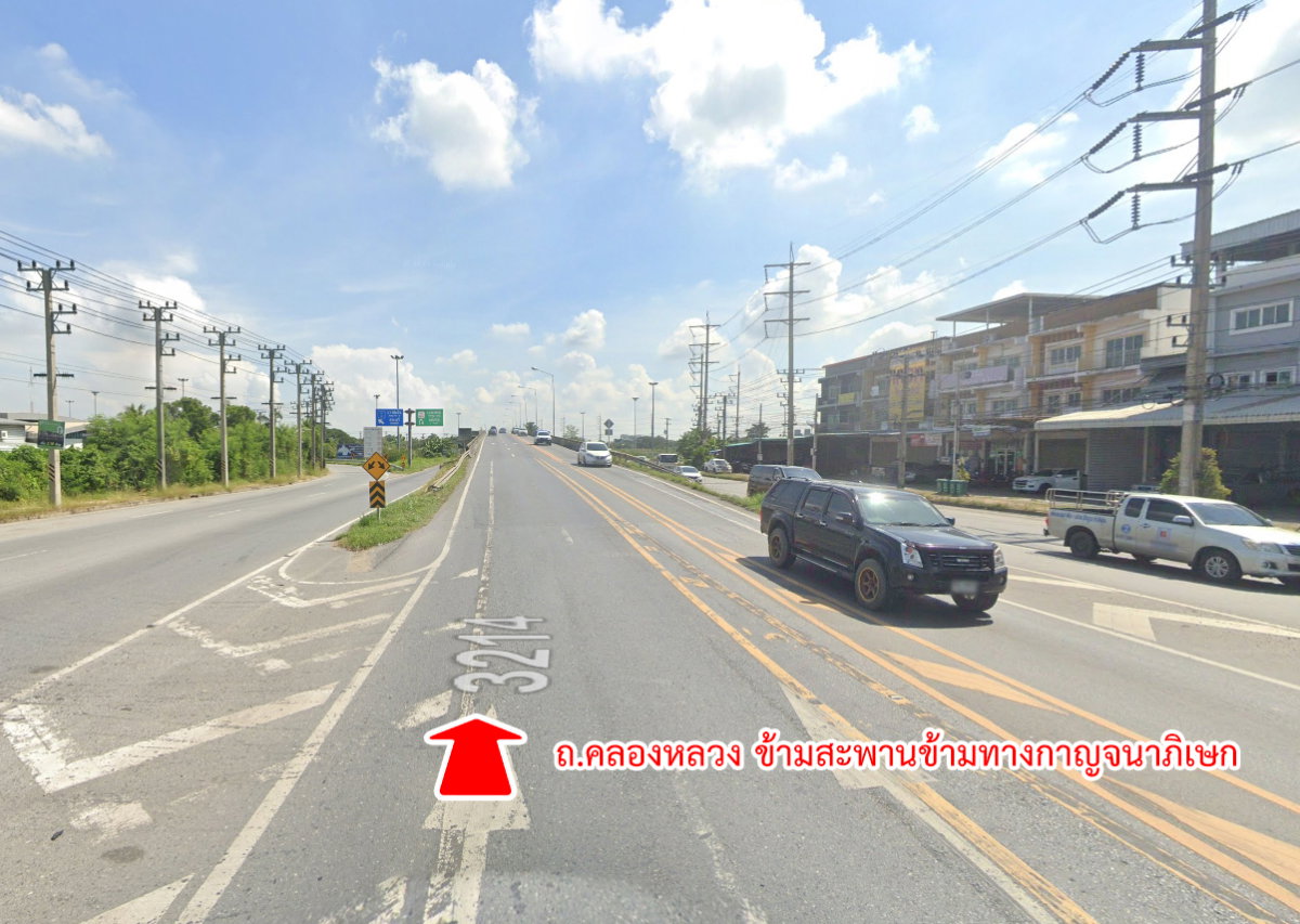 รูป ขายที่ดิน ถนนคลองเก้า คลองระพีพัฒน์ หนองเสือ ปทุมธานี - รูปที่ 5/16