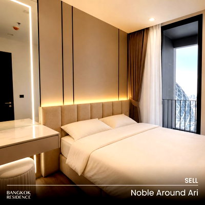 Condos for sale : 🛋️Condo for Sale Noble Around Ari Luxury Minimal Design, Move-in Ready🚆Near BTS Ari , 7.6 Mb.