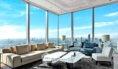 ขายคอนโด : 476 ตร.ม. 4 ห้องนอน ชั้น 55 The Ritz-Carlton Residences Bangkok ใกล้ BTS ช่องนนทรี (ID 3049630)