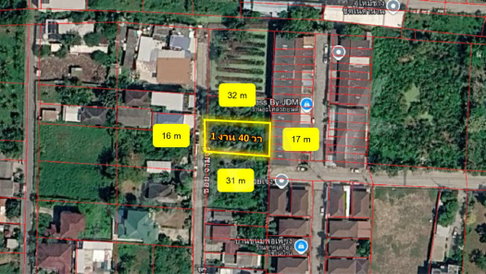 ขายด่วน!! ที่ดินเปล่า 140 ตร.ว. ถนนสุขาภิบาล 5 ซอย 5 แยก 13