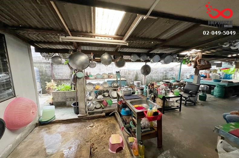 รูป ขายที่ดิน 218 ตร.ว. พร้อมสิ่งปลูกสร้าง แปลงมุม ซอยรามอินทรา 47 ใกล้ทางพิเศษฉลองรัช  รถไฟฟ้าสายสีชมพู สถานีมัยลาภ - รูปที่ 6/7