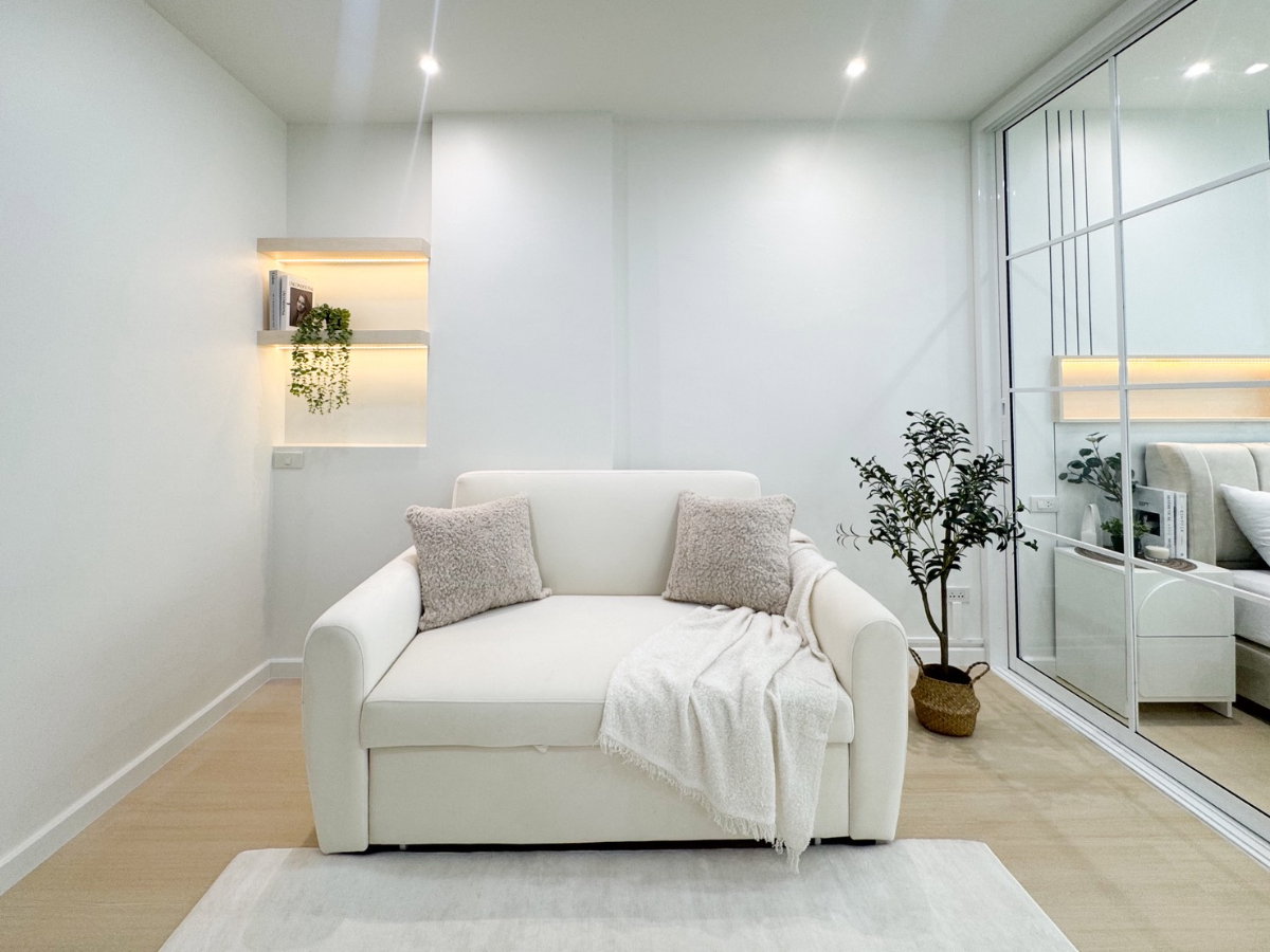 รูป ขาย D Condo จรัญ-บางขุนนท์ ห้องสวย พร้อมเฟอร์นิเจอร์ใหม่หมด - รูปที่ 4/17