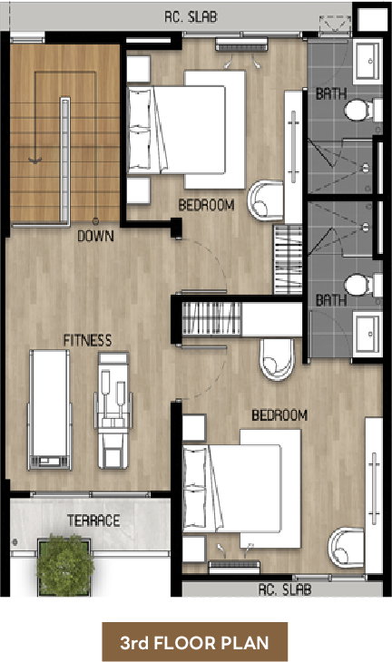 รูป J129| บ้านเดี่ยว 3 ชั้น โครงการ ฟีล ทาวน์ ลาดพร้าว 101  หลังใหญ่ ใจกลางลาดพร้าว 101   (ราคา 18,850,000   บาท) - รูปที่ 86/86