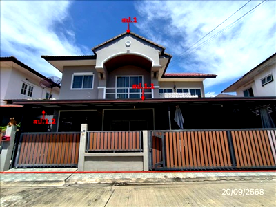 บ้านเดี่ยว นนทบุรี : บ้านเดี่ยว 52.4 ตร.วา บุรีรมย์ วงแหวน - ปิ่นเกล้า บางกรวย นนทบุรี 4.5M