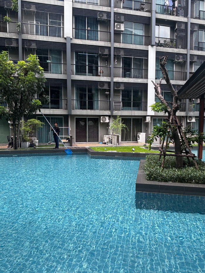 รูป A Space ME สุขุมวิท 77 (ซอย อ่อนนุช 37/1) | 1นอน 32 ตร.ม. ชั้น 1 ตึก B ระเบียงติดสระว่ายน้ำ | **ค่าเช่า 8,500 บาท ** นัดชมติดต่อไลน์ ID : @property.ma - รูปที่ 11/11