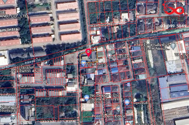 รูป ขายที่ดิน 218 ตร.ว. พร้อมสิ่งปลูกสร้าง แปลงมุม ซอยรามอินทรา 47 ใกล้ทางพิเศษฉลองรัช  รถไฟฟ้าสายสีชมพู สถานีมัยลาภ - รูปที่ 7/7