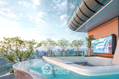 Condos for rent : High-Floor 2-BR 45 Sqm at XT Ekkamai,  BTS Thong Lor (ID 3050619)