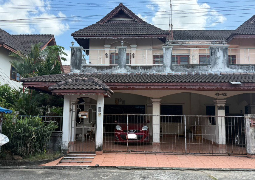 รูป บ้านแฝด 52.5 ตร.วา บ้านสหะวิริยะ   ไม่ปรากฏชื่อ อำเภอหาดใหญ่ จังหวัดสงขลา 3.8M - รูปที่ 2/3
