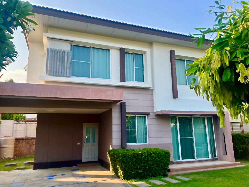 รูป ให้เช่าบ้านเดี่ยวในโครงการ วรารมย์เจริญเมือง (Q-House) ใกล้โรงเรียนนานาชาติ Unity Concord -RW008067 - รูปที่ 3/17