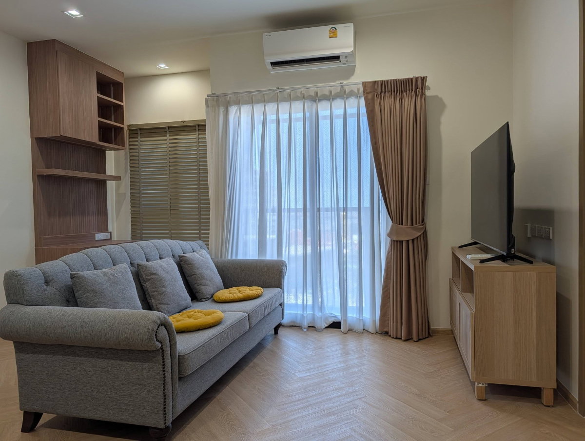 ให้เช่า Condo Na Reva เจริญนคร ห้องใหญ่ 38 ตร.ม. ทำเลดี ใกล้ Icon Siam และ Asiatique พร้อมเข้าอยู่