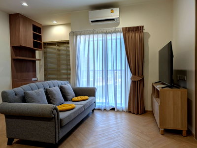 Condos for rent : For Rent Condo Na Reva Charoennakorn spacious 38 sq.m. unit in a prime location near Icon Siam and Asiatique, ready to move in