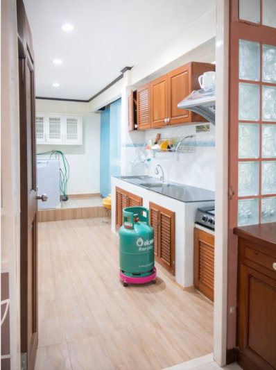 รูป บ้านเดี่ยว 2ชั้น 5นอน 5แอร์ 45 ตร.ว. 340 ตร.ม.รถไฟฟ้าสายสีเหลือง แยกลำสาลี 950 ม. เดอะมอลล์ บางกะปิ 2 กม. - รูปที่ 7/8