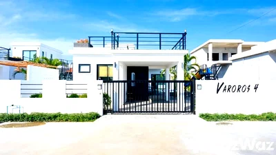 Houses for rent Bo Fai, Prachuap Khiri Khan : 3 Bedroom Villa for rent at The Modern Pool Villa 6509404