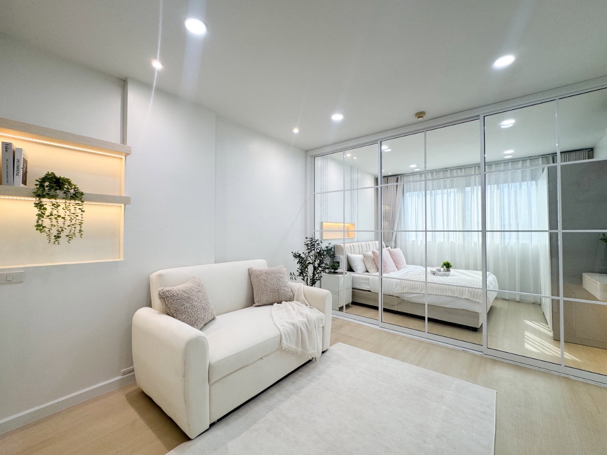 รูป ขาย D Condo จรัญ-บางขุนนท์ ห้องสวย พร้อมเฟอร์นิเจอร์ใหม่หมด - รูปที่ 6/17