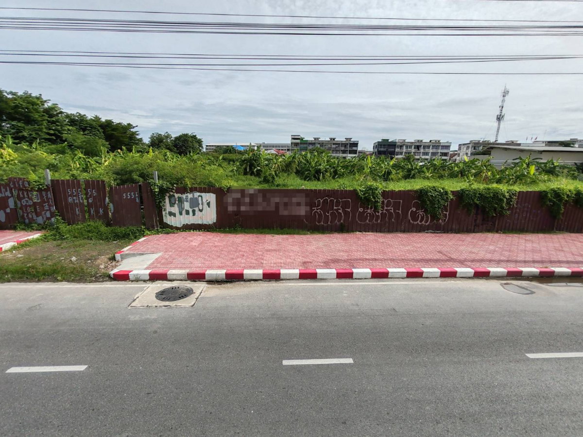 รูป ตรงข้ามวัดเล่งเน่ยยี่ 2 ใกล้เซ็นทรัลเวสต์เกต ขายที่ดินผังเมืองสีแดง 6 ไร่ 24 ตร.ว ติดถนน 2 ด้าน เหมาะ Community Mall และ Mixed Use - รูปที่ 2/8