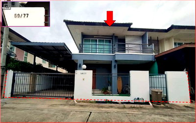 TWIN HOUSE 40.6 Sq.w. Ban Pong Ratchburi for 2.5M