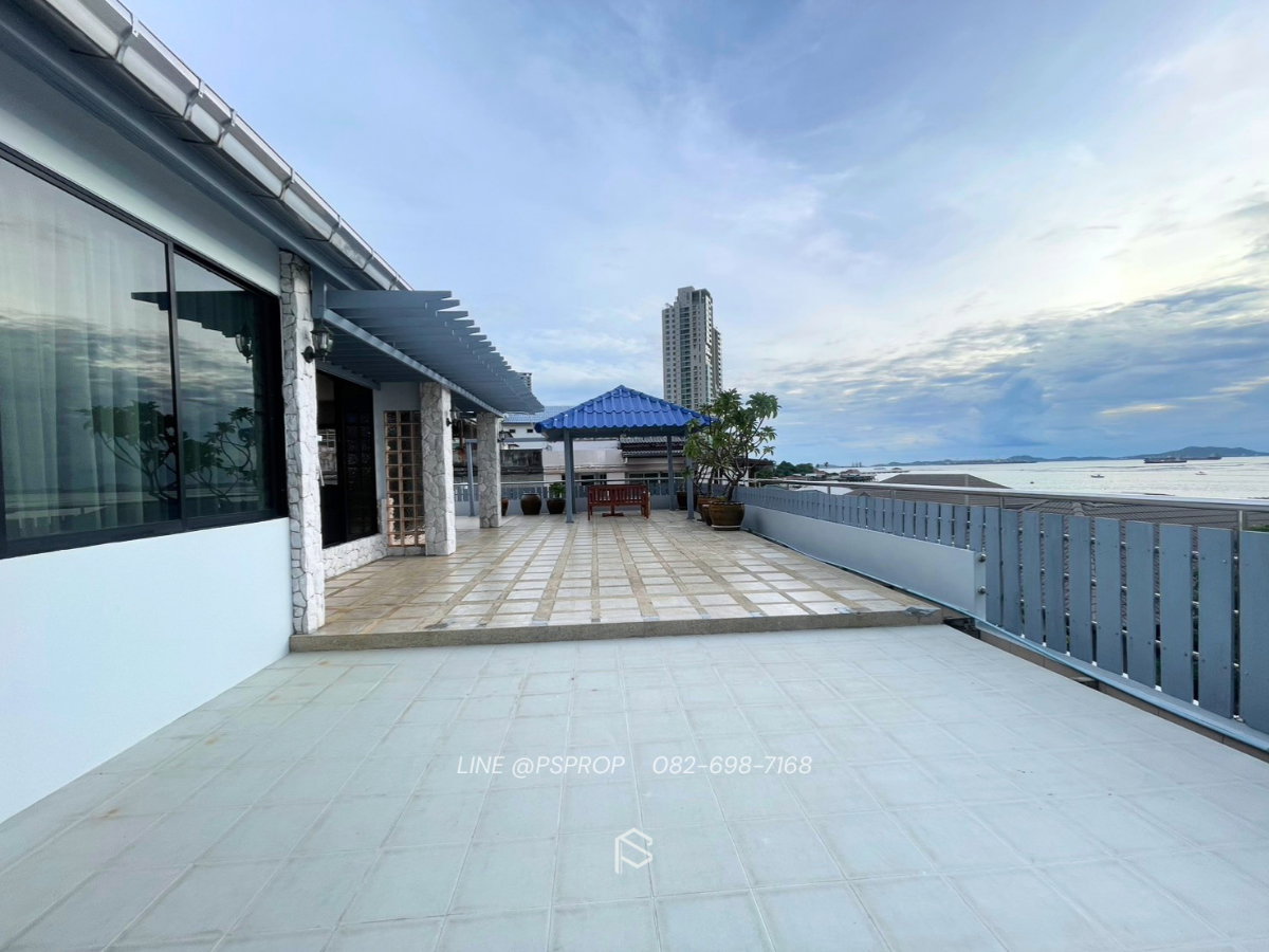 รูป บ้านเช่าเพนเฮ้าส์ วิวทะเลศรีราชา บ้านเพนเฮ้าส์ ดาดฟ้า at Home✅ พร้อมเข้าอยู่ #HR0079 - รูปที่ 5/20