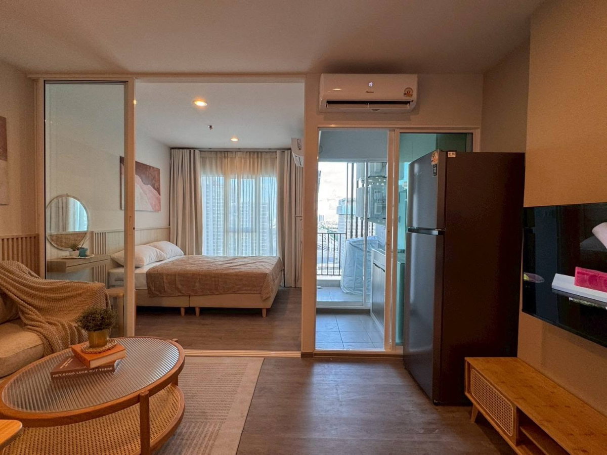 รูป AS2153 ให้เช่าคอนโด Regent Home บางนา ห้องสวย พร้อมเครื่องใช้ไฟฟ้า เฟอร์นิเจอร์ครบ - รูปที่ 3/9