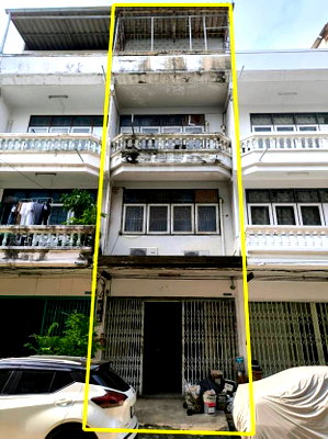 อาคารพาณิชย์ วิทยาลัยนักบริหาร : ขายอาคารพาณิชย์ 4 ชั้น ซอยกรุงเทพ-นนทบุรี 35 ทำเลดี ใกล้รถไฟฟ้าสถานีวงศ์สว่าง